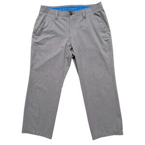 Under Armour Pants Mens 34x30 (Fits 34x26) Match Play Vented Golf Stretch Gray